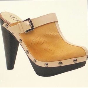 New DIBA Enity Heels Mules Clogs For Boston Proper